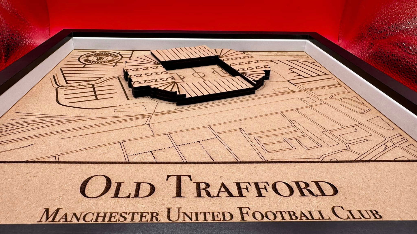 Manchester United Stadium Map