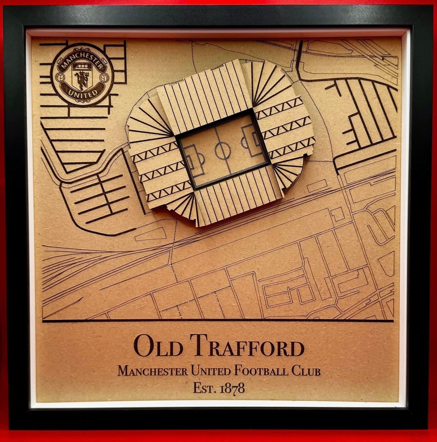 Manchester United Stadium Map