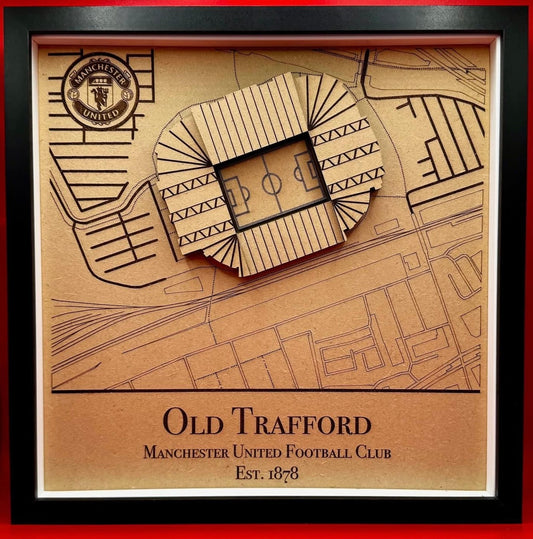Manchester United Stadium Map